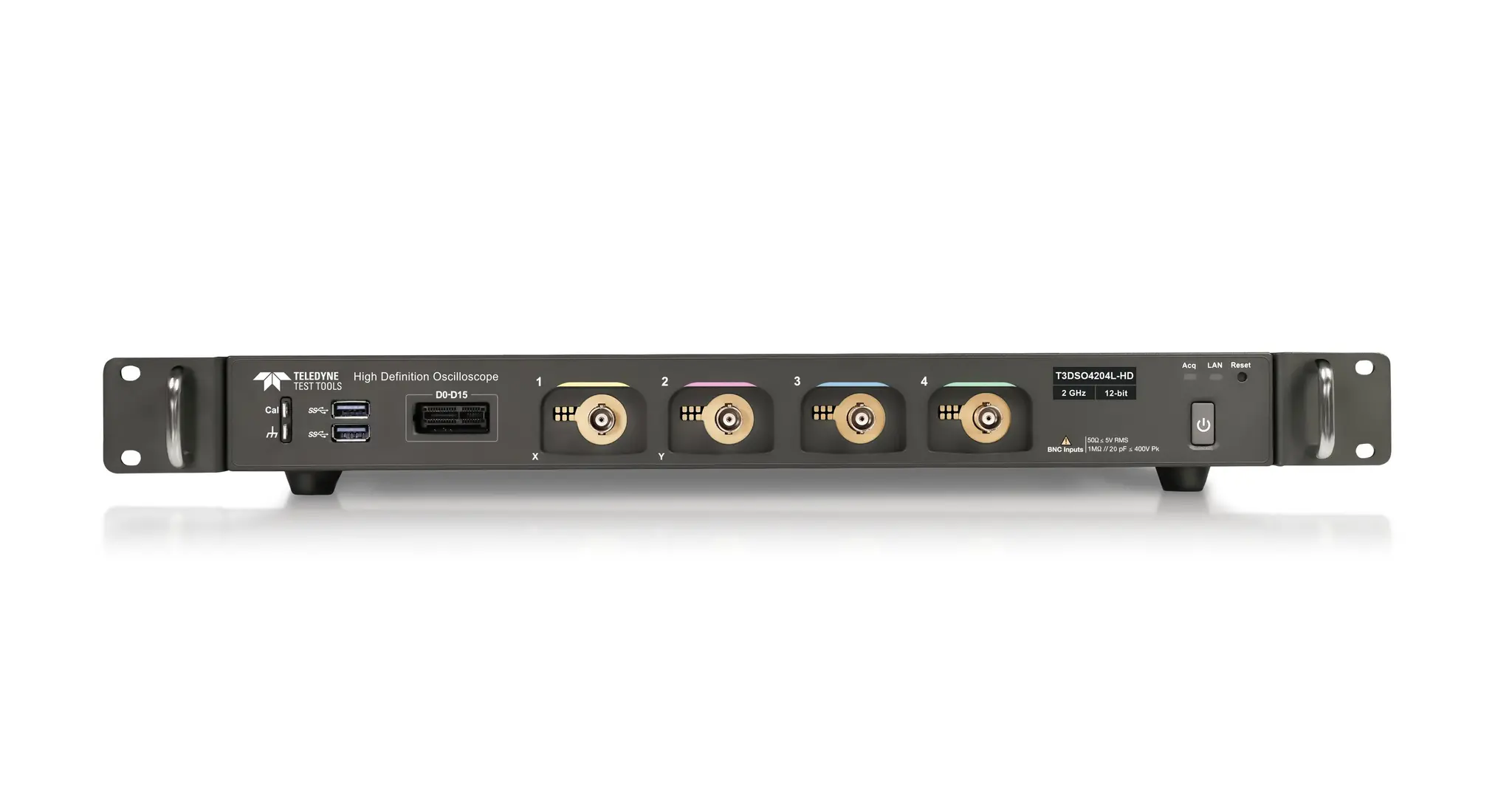 Produktfoto 1 von Teledyne LeCroy T3DSO4000L-HD Mixed-Signal Tisch Oszilloskop 4-Kanal Analog / 16 Digital 2GHz