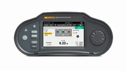 Produktfoto 1 von Fluke 1672 Multifunktionsprüfgerät Automatischer FI Test USB Typ C Ohne Auslösung 10000V FI Rampentest 50V max.
