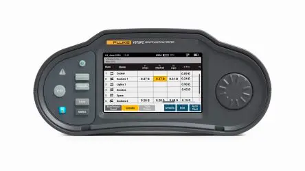 Produktfoto 1 von Fluke 1673 Installationstester Erdungsimpedanz ohne Auslösung autom.RCD Test Ohne Auslösung 50 V, 100 V, 250 V, 500 V,