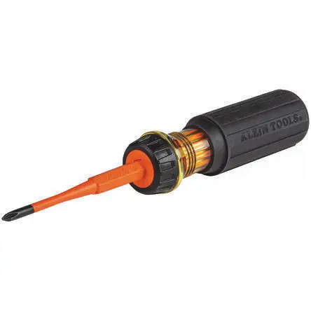 Produktfoto 1 von Klein Tools VDE 1000V zugelassen PH1 Isoliert, 208 mm / Klinge 20.8 cm