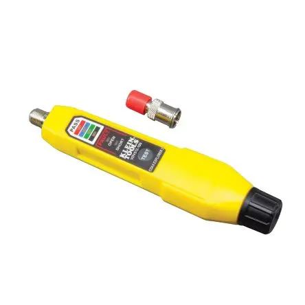 Produktfoto 1 von Klein Tools VDV512-100 Netzwerktester Schließer (NO), Kabelprüfgerät, Typ F, RJ12, RJ45