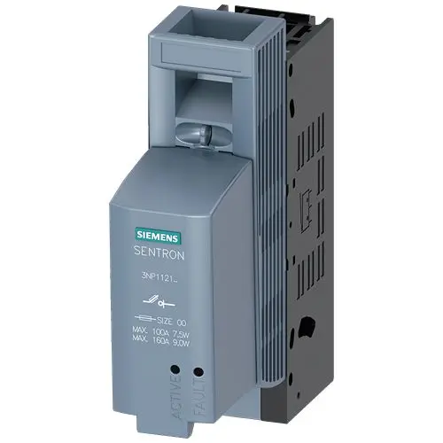 Produktfoto 1 von Siemens SENTRON Sicherungsschalter-Trennschalter / 1-polig offen, NH000 Sicherungsgröße