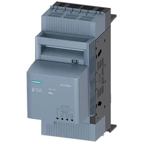 Produktfoto 1 von Siemens SENTRON Sicherungsschalter-Trennschalter / 3-polig offen, NH000 Sicherungsgröße