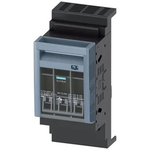 Produktfoto 1 von Siemens SENTRON Sicherungsschalter-Trennschalter / 3-polig offen, NH000 Sicherungsgröße