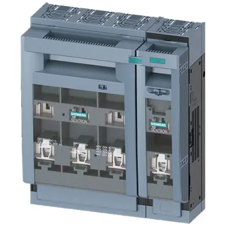 Produktfoto 1 von Siemens Sicherungsschalter-Trennschalter / 4-polig 630A offen, NH0-NH1 Sicherungsgröße, 3 phasig