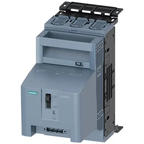 Produktfoto 1 von Siemens Sicherungsschalter-Trennschalter / 3-polig 160 A offen, NH00 Sicherungsgröße, 3 phasig