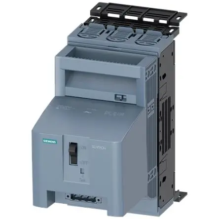 Produktfoto 1 von Siemens Sicherungsschalter-Trennschalter / 3-polig 160A offen, NH00 Sicherungsgröße, 3 phasig