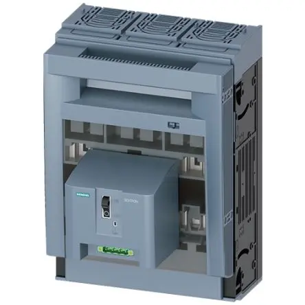 Produktfoto 1 von Siemens Sicherungsschalter-Trennschalter / 3-polig 400A offen, NH1-NH2 Sicherungsgröße, 3 phasig