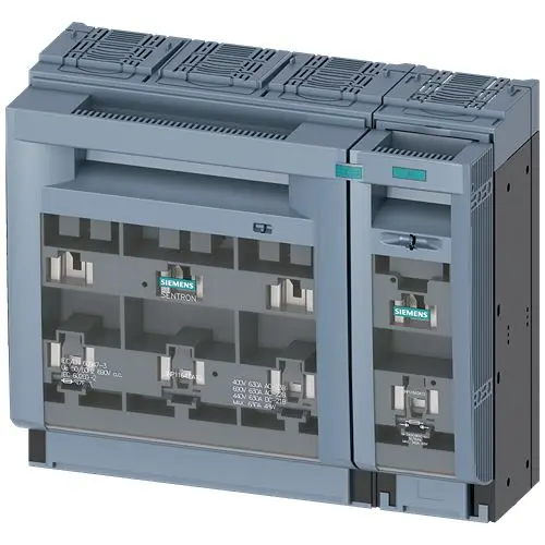 Produktfoto 1 von Siemens SENTRON Sicherungsschalter-Trennschalter / 4-polig 630 A offen, NH2 Sicherungsgröße, 4 phasig