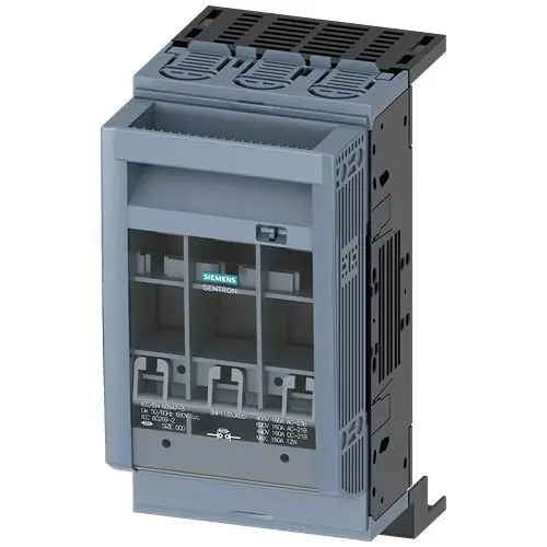 Produktfoto 1 von Siemens SENTRON Sicherungsschalter-Trennschalter / 3-polig offen, NH00 Sicherungsgröße
