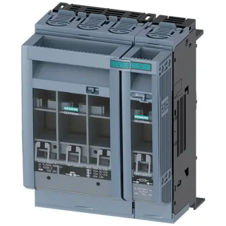 Produktfoto 1 von Siemens Sicherungsschalter-Trennschalter / 4-polig 160A offen, NH00 Sicherungsgröße, 3 phasig