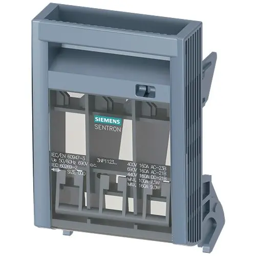 Produktfoto 1 von Siemens 3NP1 Griff 3-polig
