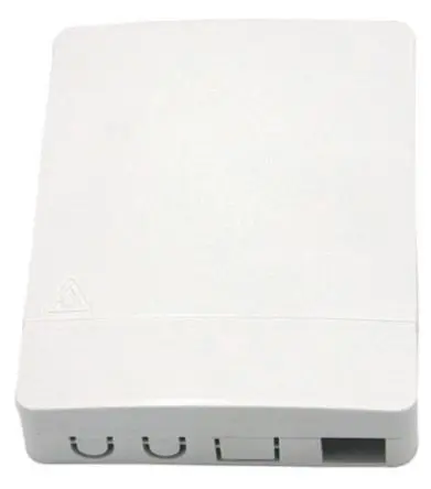 Produktfoto 1 von RS PRO Anschlusskasten 2 Port Multimodus SC B. 82mm H. 105 mm