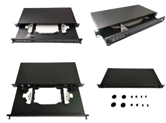 Produktfoto 1 von RS PRO LWL-Rangierfeld ST Duplex für 24 Port 44.5 mm Auflagefläche