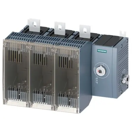 Produktfoto 1 von Siemens Sicherungsschalter-Trennschalter / 3-polig 400A offen, NH1-NH2 Sicherungsgröße, 3 phasig