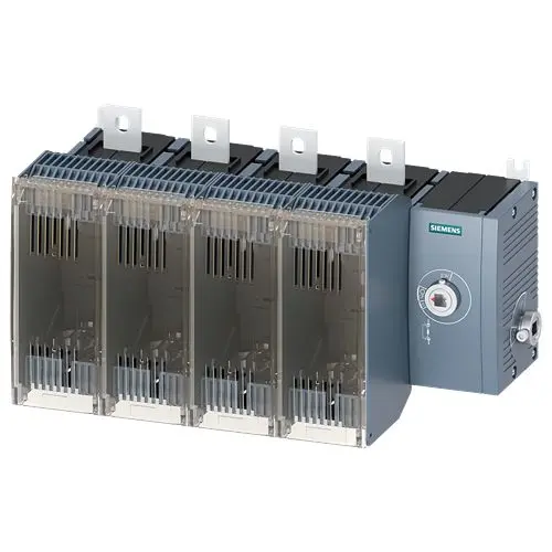 Produktfoto 1 von Siemens SENTRON Sicherungsschalter-Trennschalter / 4-polig offen, NH1-NH2 Sicherungsgröße