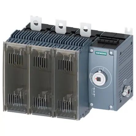 Produktfoto 1 von Siemens Sicherungsschalter-Trennschalter / 3-polig 250A offen, NH0-NH1 Sicherungsgröße, 3 phasig