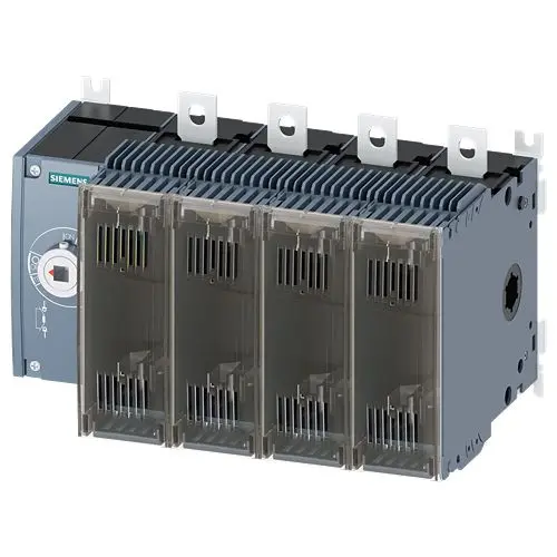 Produktfoto 1 von Siemens SENTRON Sicherungsschalter-Trennschalter / 4-polig offen, NH0-NH1 Sicherungsgröße