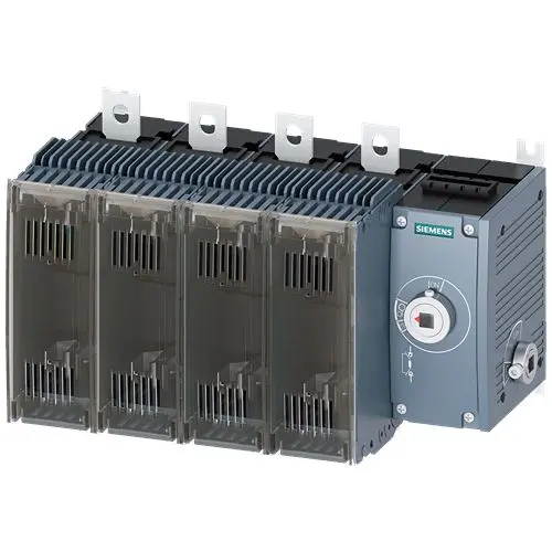 Produktfoto 1 von Siemens SENTRON Sicherungsschalter-Trennschalter / 4-polig offen, NH0-NH1 Sicherungsgröße