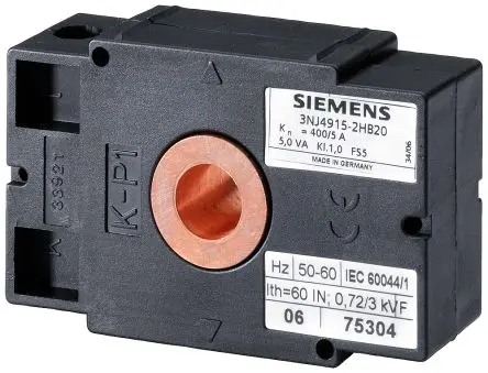 Produktfoto 1 von Siemens SENTRON Stromwandler 600 A, DIN-Hutschiene, 5 VA