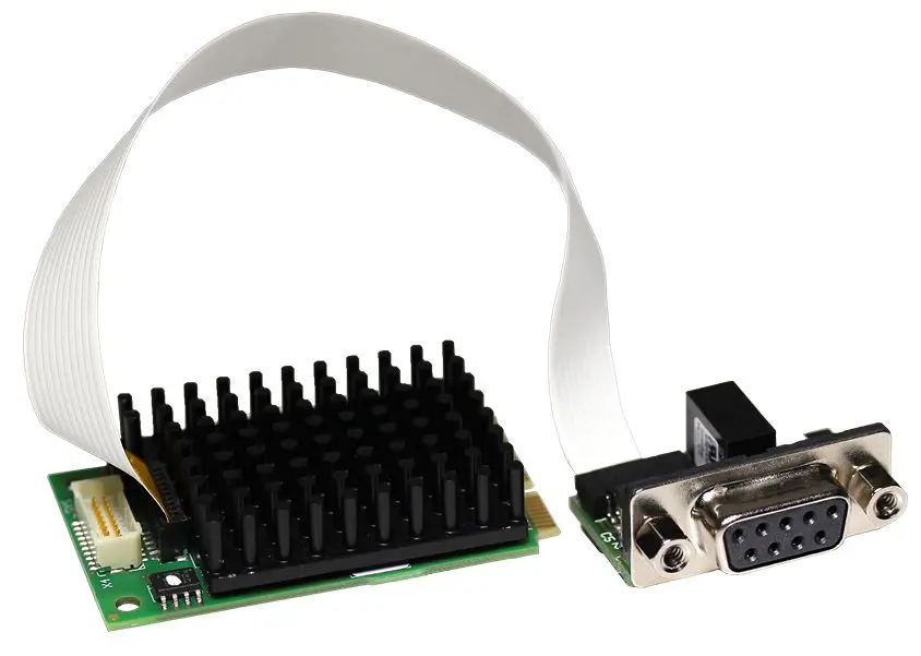 Produktfoto 1 von Hilscher 1 Mini-PCI Express Serielle Karte, 12Mbps D-Sub