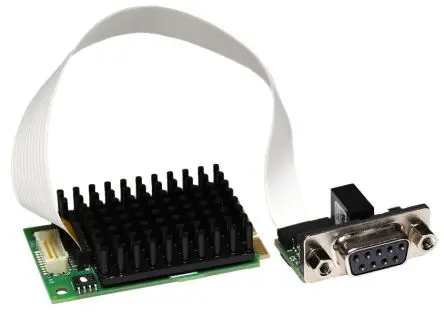 Produktfoto 1 von Hilscher 2 Anschl. Mini-PCI Express Netzwerkkarte 12Mbit/s RS485