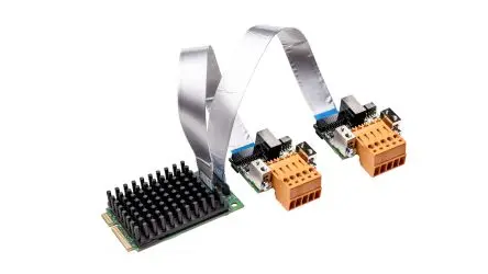 Produktfoto 1 von Hilscher 2 Anschl. Mini-PCI Express Serielle Karte 0.5Mbit/s 5-polig