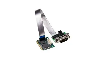 Hilscher 2 Anschl. Mini-PCI Express Netzwerkkarte 1Mbit/s ISO 11898