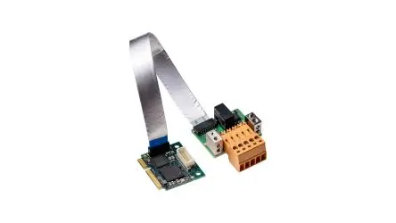 Produktfoto 1 von Hilscher 2 Anschl. Mini-PCI Express Netzwerkkarte 0.5Mbit/s ISO 11898