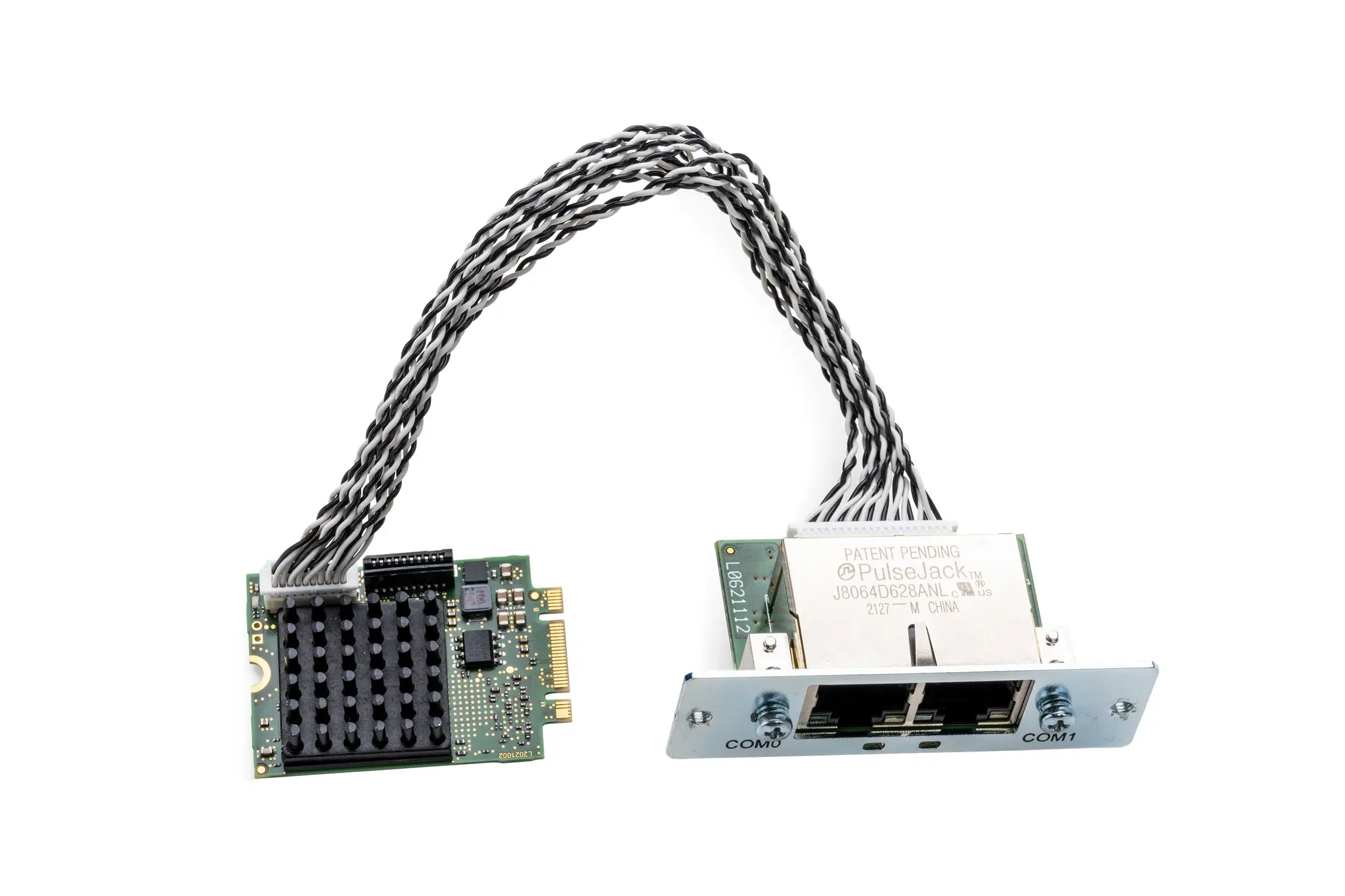 Produktfoto 1 von Hilscher 2 PCI-Express Netzwerkkarte, 100Mbps RJ45