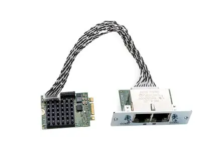 Produktfoto 1 von Hilscher 2 Anschl. PCI-Express Netzwerkkarte 100Mbit/s RJ45