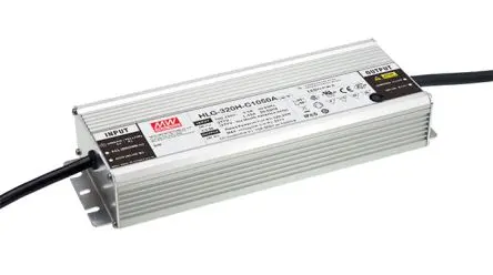 Produktfoto 1 von MEAN WELL LED-Treiber, 320 W 305V ac, 90 V ac, Ausgang 214V, 428 V Pulsbreitenmodulation , 10 V PWM oder Widerstand,