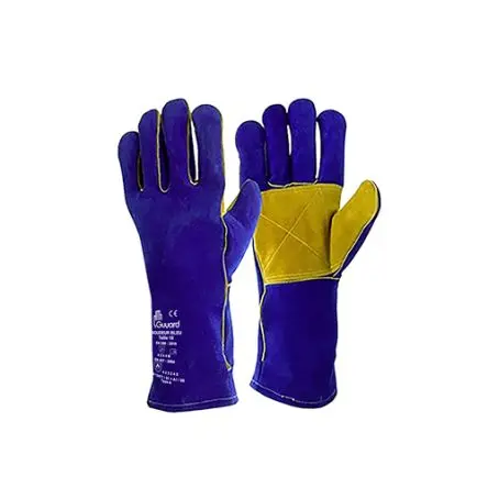 Produktfoto 1 von GUYARD SOUDEUR BLEU Handschuhe Größe 9 Fleece-Jacke Fleece (Futter) Blau 24