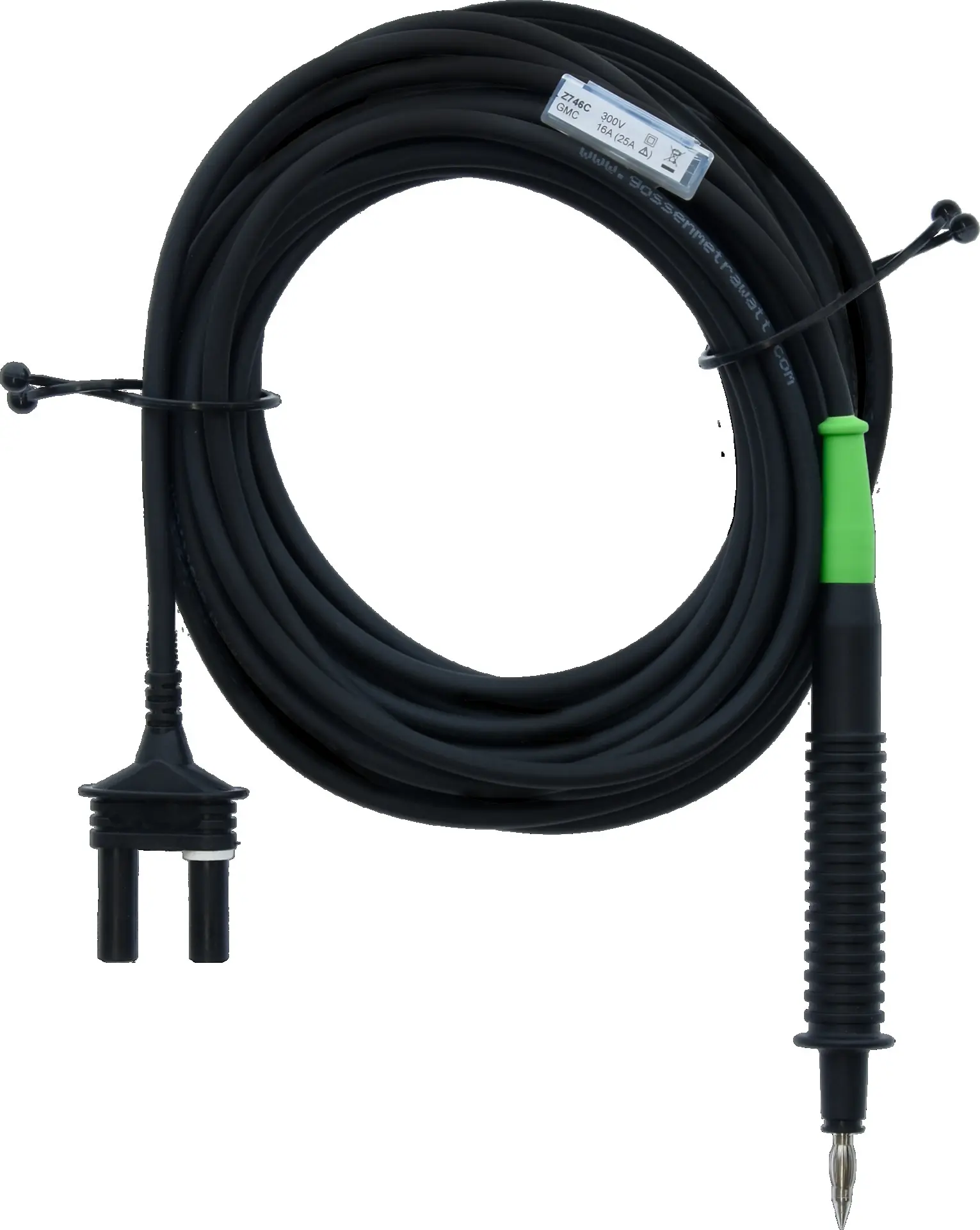 Produktfoto 1 von Gossen Metrawatt Sondenkabel für Prüfung elektrischer medizinischer Geräte