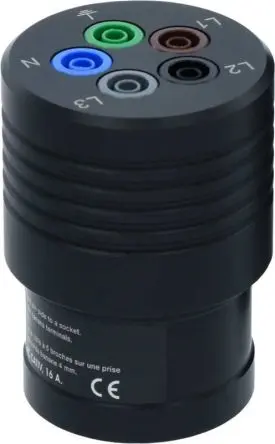 Produktfoto 1 von Gossen Metrawatt Z611O Drehstromadapter für Testinstrumente