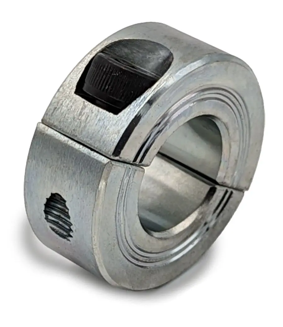 Produktfoto 1 von RS PRO Stahl Wellenmanschette Zweiteilig, mit Spannschraube 18 mm Außen-ø  x 9 mm