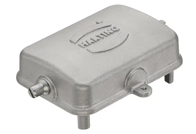 Produktfoto 1 von HARTING Han-INOX Schutzkappe für Anbaugehäuse, 6B