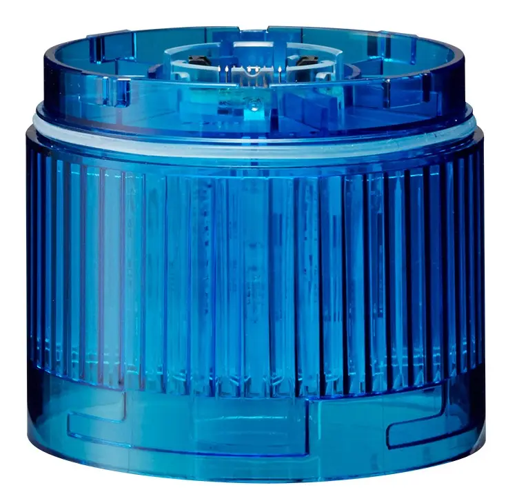 Produktfoto 1 von RS PRO LED-Signalleuchte Ununterbrochenes Licht-Licht Blau, 24 V