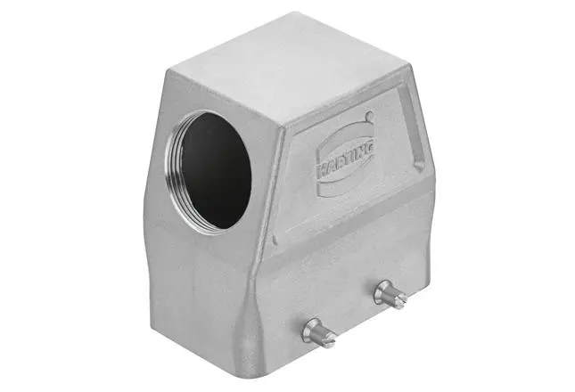 Produktfoto 1 von HARTING Han-INOX Haube für seitliche Kabeleinführung Doppelter Hebel, Kabel Haube, IP65