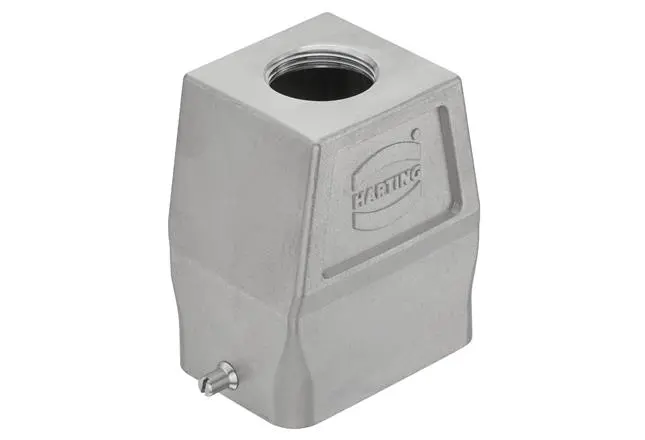 Produktfoto 1 von HARTING Han-INOX Haube für obere Kabeleinführung Einhebel, Kabel Haube, IP65