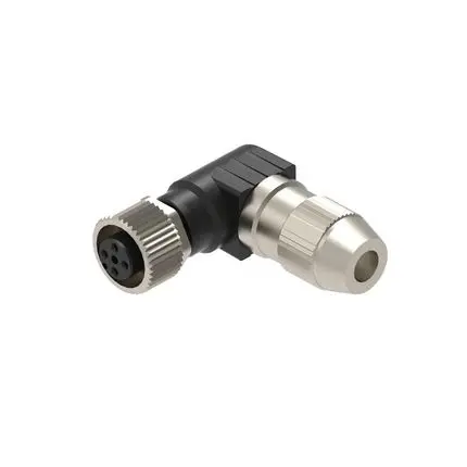 Produktfoto 1 von Lumberg Automation M12 IDC M12 Industrie-Rundsteckverbinder Buchse 4-polig Buchse 4A Kabel IP65, IP67