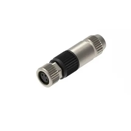 Produktfoto 1 von Lumberg Automation M12 IDC M8 Industrie-Rundsteckverbinder Buchse 3-polig Buchse 4A Kabel IP65, IP67