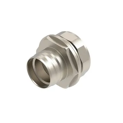 Produktfoto 1 von Lumberg Automation Silber Buchsenring Befestigungsschraube SPE-Steckdosen 15.75 x 14.2 mm