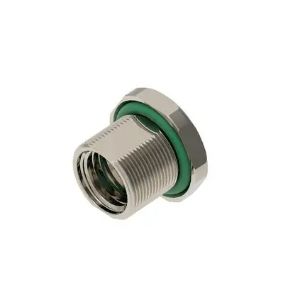 Produktfoto 1 von Lumberg Automation Silber Buchsenring Befestigungsschraube SPE-Steckdosen 8.65 x 10.7 mm
