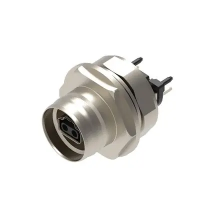 Produktfoto 1 von Lumberg Automation Silber Buchsenring Befestigungsschraube SPE-Steckdosen 14.2 x 15.75 mm