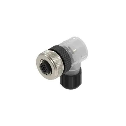 Produktfoto 1 von Lumberg Automation RKC M12 Industrie-Rundsteckverbinder Buchse 4-polig Buchse 4A Kabel IP67