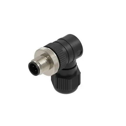 Produktfoto 1 von Lumberg Automation RSC M12 Industrie-Rundsteckverbinder Stecker 4-polig Stecker 4A Kabel IP65, IP67