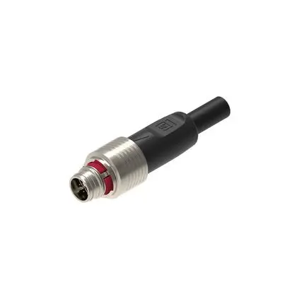 Produktfoto 1 von Lumberg Automation M12 Push Pull (Inner) M12 Industrieller Rundsteckverbinder-Kabelsatz Stecker 8-polig Stecker 0.5A