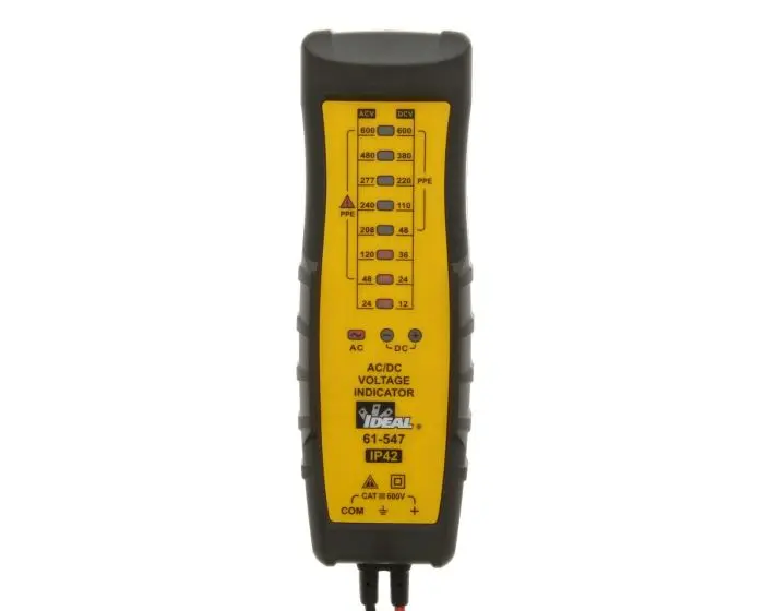 Produktfoto 1 von Ideal Industries 61-547 LED Spannungsprüfer, CAT III 600V