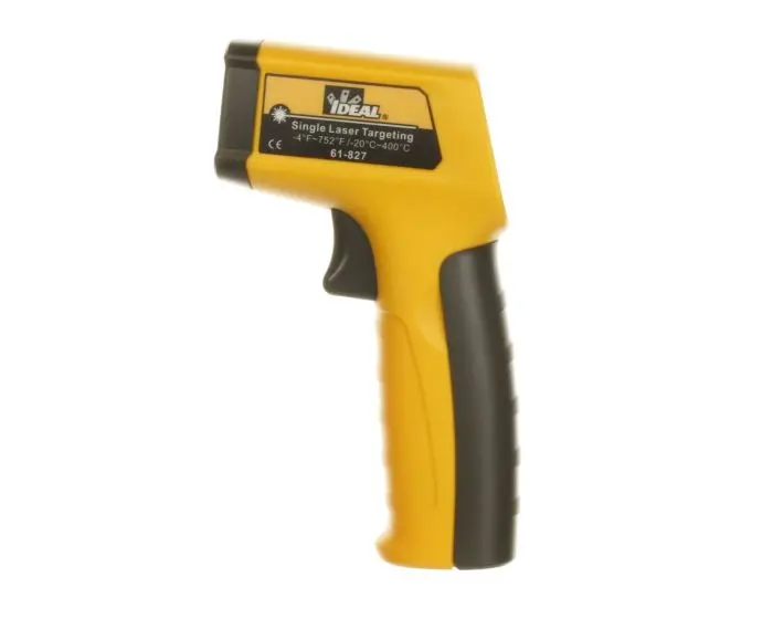 Produktfoto 1 von Ideal Industries 61-827 Infrarot Thermometer, -20 °C 10:1, bis 400 °C, Fahrenheit, F, °C
